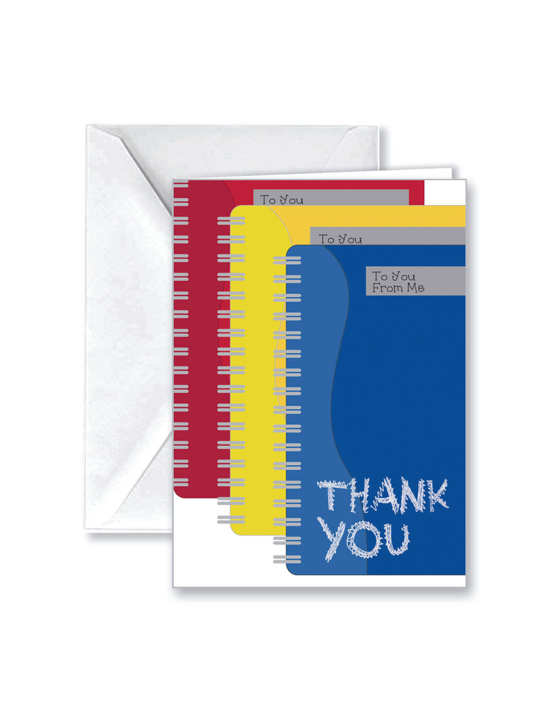 School Theme Thank You Cards - Order Our Cute Thank You Stationary