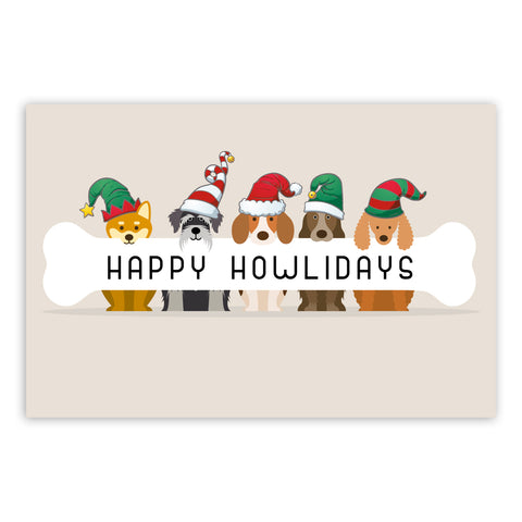 Paper Frenzy Happy Howlidays POSTCARDS - 25 pack