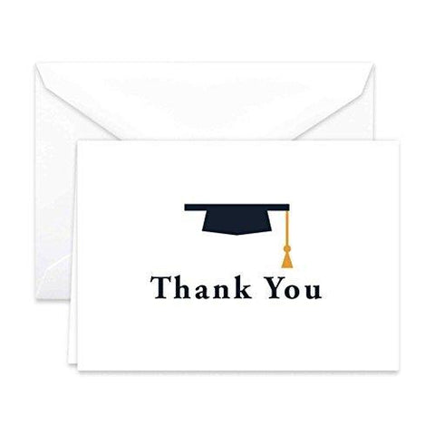 Graduation Cap Thank You Cards