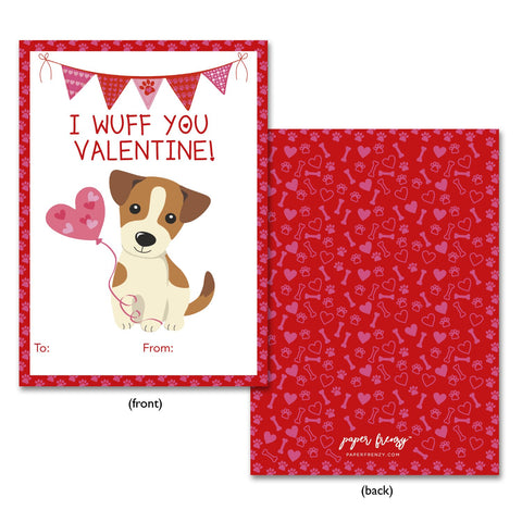 Dog Themed Valentine Cards