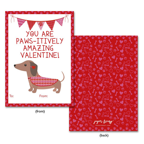 Dog Themed Valentine Cards