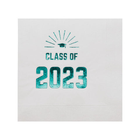 Graduation Party Napkins Class of 2023 - 25 pack