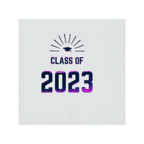 Graduation Party Napkins Class of 2023 - 25 pack